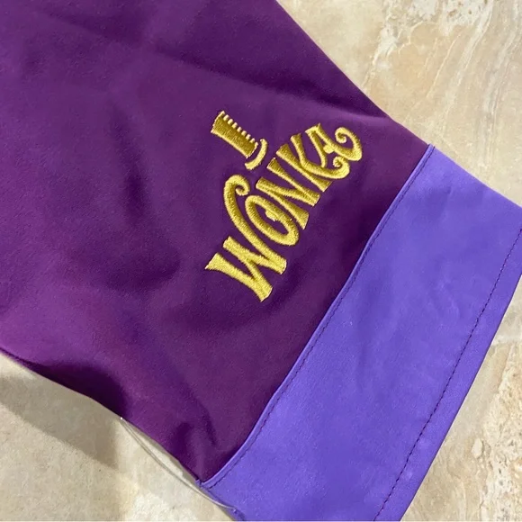 Men’s Willy Wonka Purple Blazer with Lavender Accents Size Xl - Picture 3 of 7